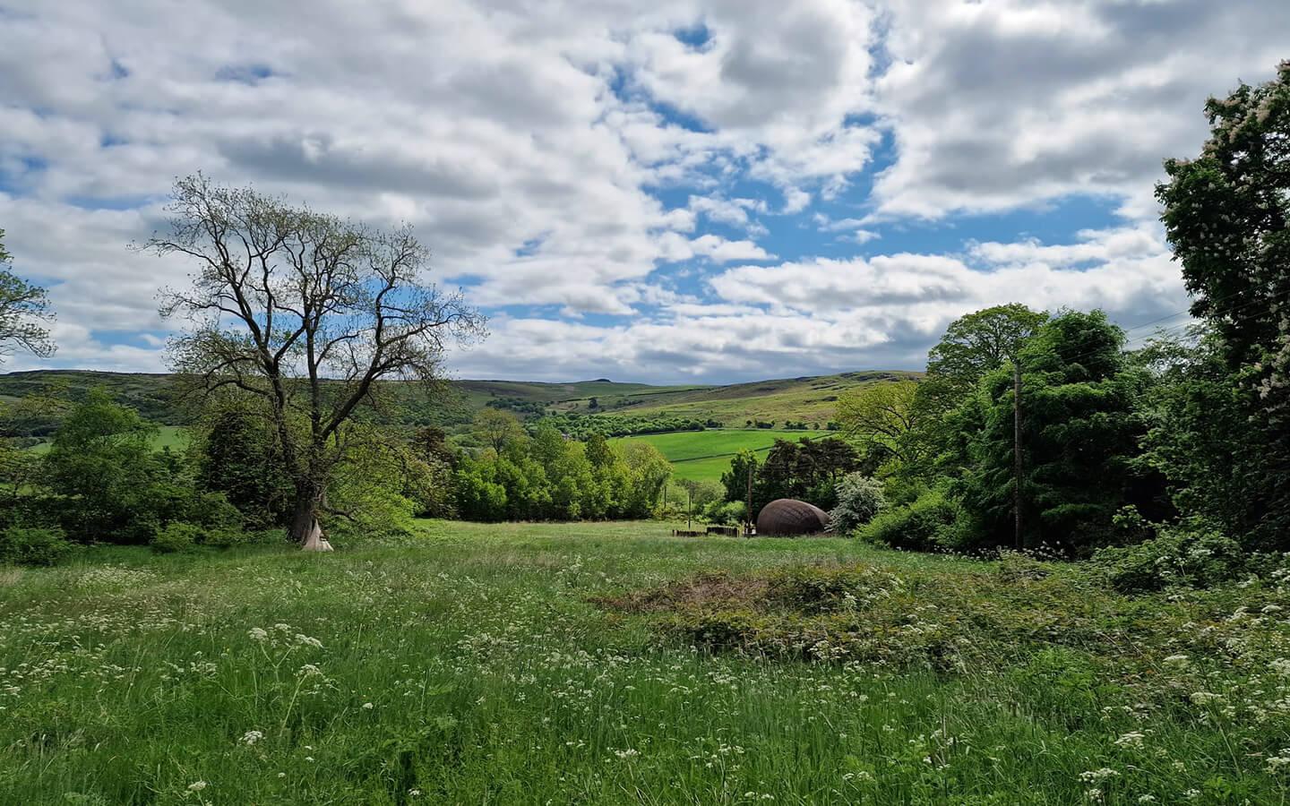 countryside around glebe retreat